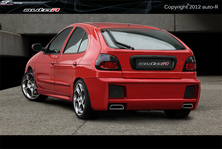 RENAULT MEGANE I REAR BUMPER