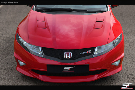 GFK Motorhaube für Honda Civic Fn2 , mk8, Hood, Bonnet