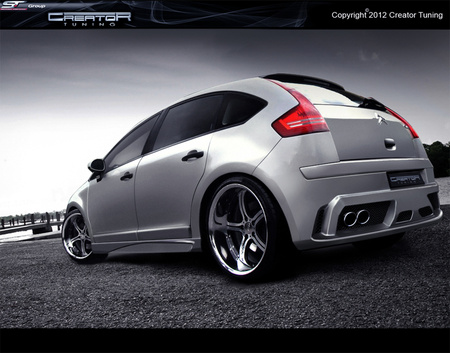 CITROEN C4 REAR BUMPER