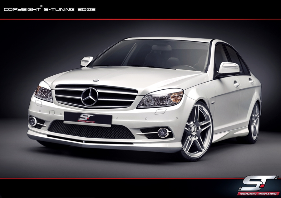 MERCEDES W204 SIDE SKIRTS