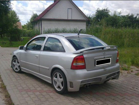 OPEL ASTRA G REAR BUMPER