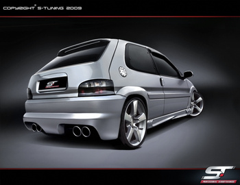 CITROEN SAXO REAR BUMPER