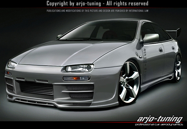 MAZDA 323F FRONT BUMPER