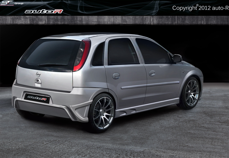 OPEL CORSA C REAR BUMPER