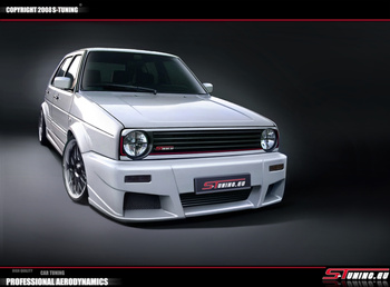 VOLKSWAGEN GOLF 2 FRONT BUMPER