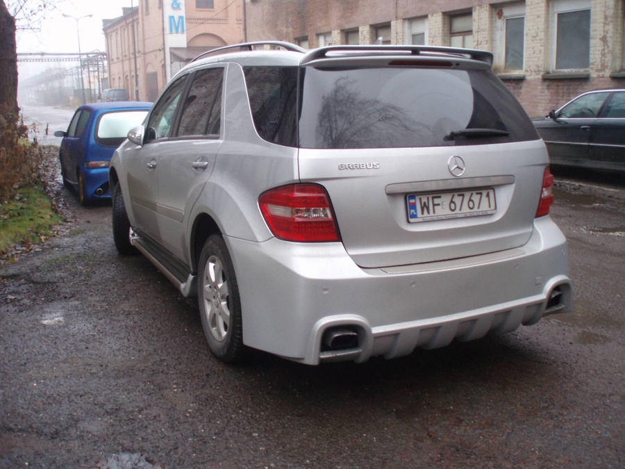 MERCEDES ML W164 REAR BUMPER