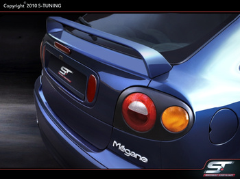 RENAULT MEGANE I TRUNK SPOILER