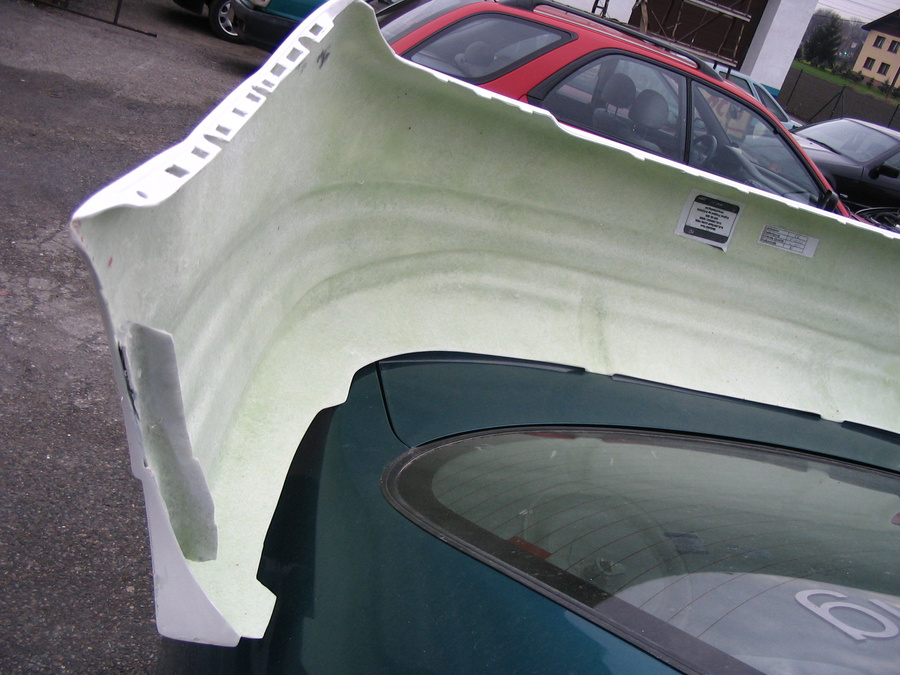 MERCEDES W204 REAR BUMPER