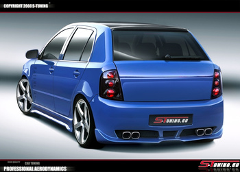 SKODA FABIA REAR BUMPER