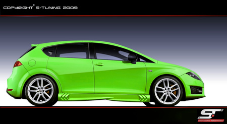SEAT LEON II SIDE SKIRTS