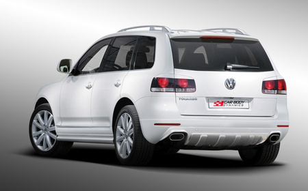 VOLKSWAGEN TOUAREG REAR UNDERBUMPER SPOILER