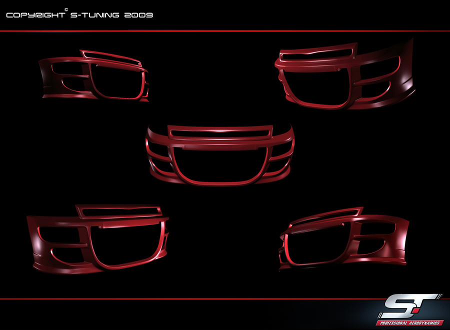 RENAULT CLIO II FRONT BUMPER