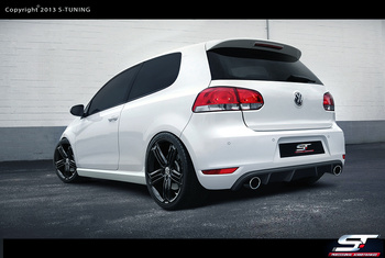 VOLKSWAGEN GOLF 6 REAR BUMPER