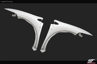 HONDA CIVIC 06-11 TYPE R FN,FN2, FK, MUGEN ,FRONT FENDERS , Satz Kotflügel links + rechts