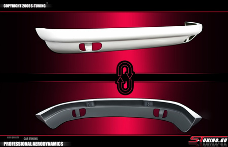 PORSCHE 911 TARGA 68-74 REAR BUMPER