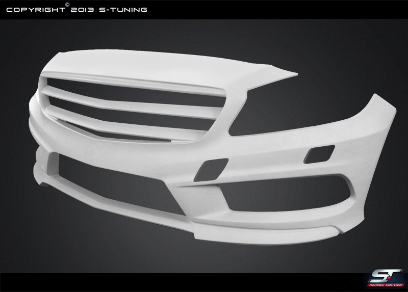 MERCEDES W176 FRONT BUMPER