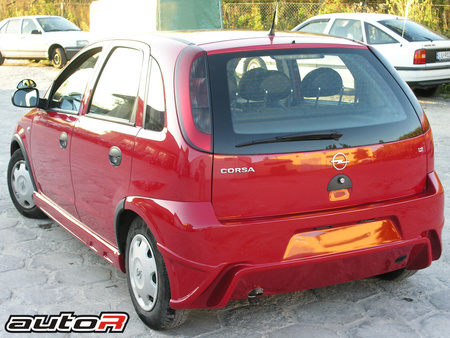 OPEL CORSA C REAR BUMPER