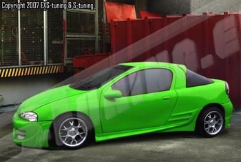 OPEL TIGRA SIDE SKIRTS