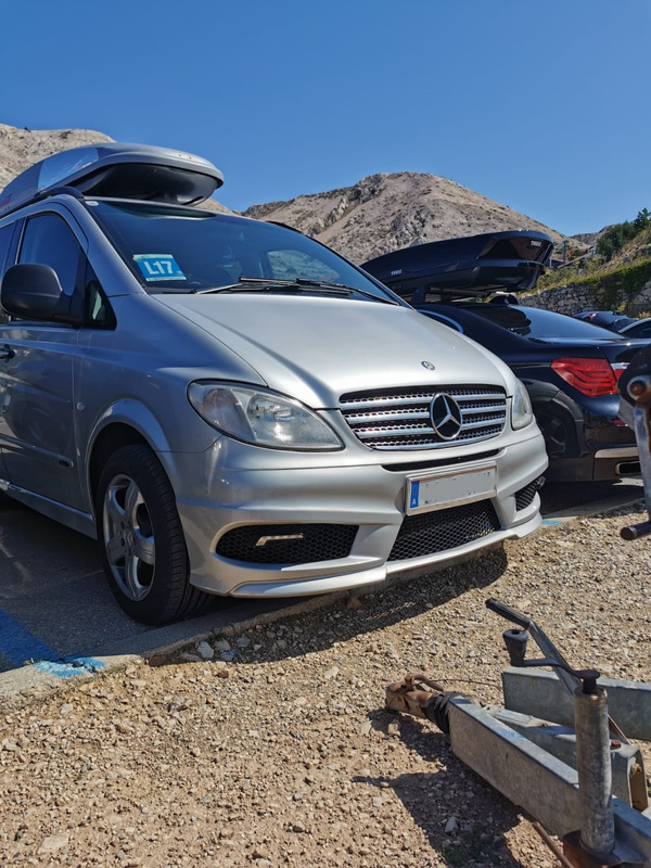MERCEDES VITO W639 FRONT BUMPER Frontstoßstange Frontschürze Teilegutachten