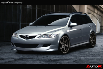 MAZDA 6 FRONT UNDERBUMPER SPOILER