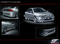 RENAULT LAGUNA I SIDE SKIRTS
