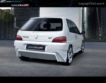 PEUGEOT 106 REAR BUMPER