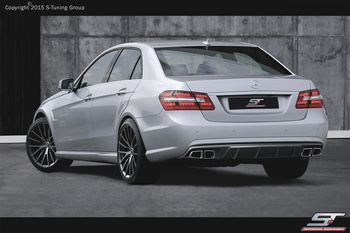 MERCEDES W212 REAR BUMPER