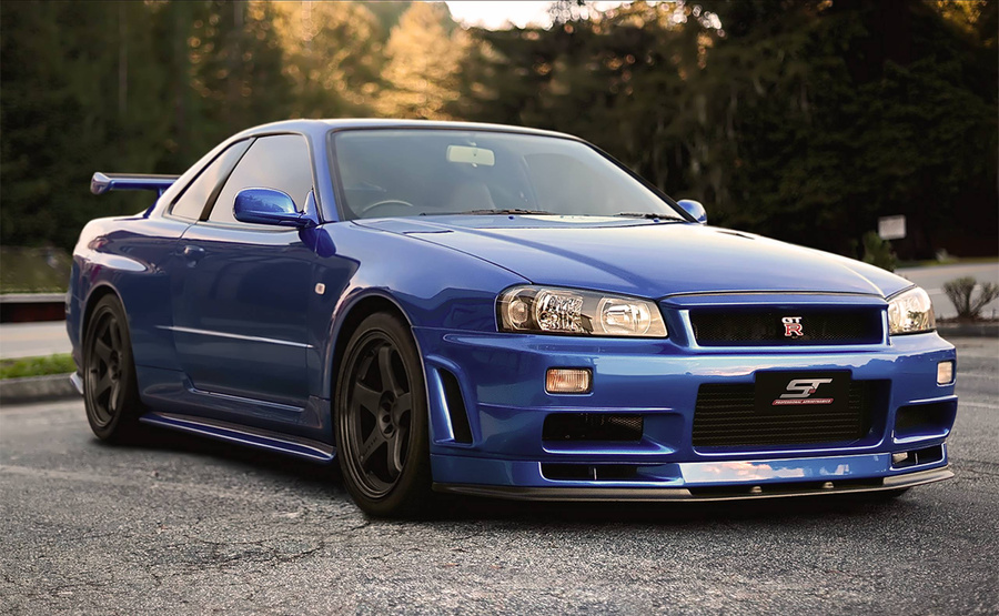 NISSAN SKYLINE R34 GTT FRONT BUMPER