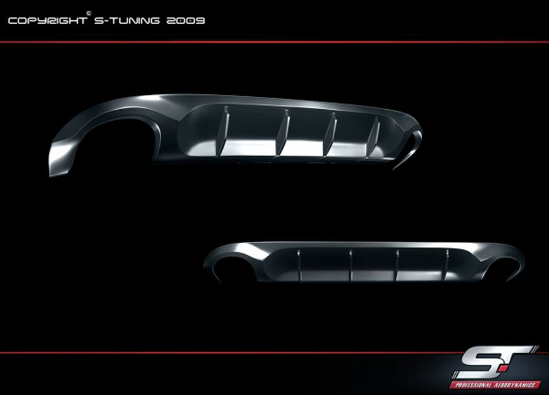 AUDI A5 REAR UNDERBUMPER SPOILER