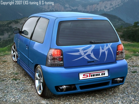 VOLKSWAGEN LUPO REAR BUMPER