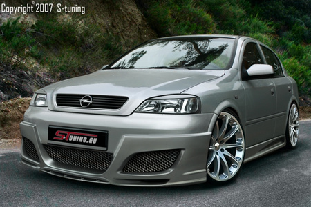 OPEL ASTRA G FRONT BUMPER