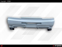 Für Nissan Skyline R34 GT GTT 4-Türer Z-Tune Style Heckstoßstange  Rear Bumper inkl. Spats Extensions