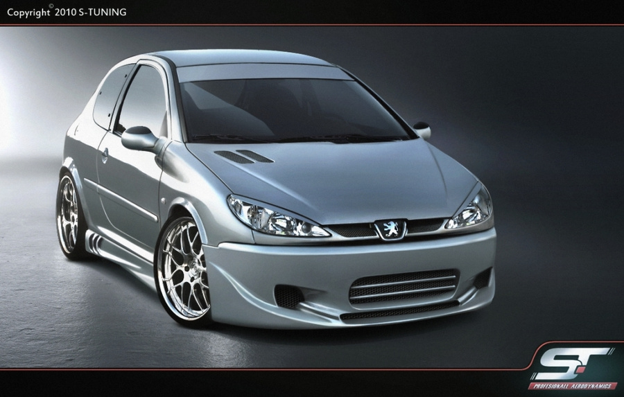 PEUGEOT 206 FRONT BUMPER