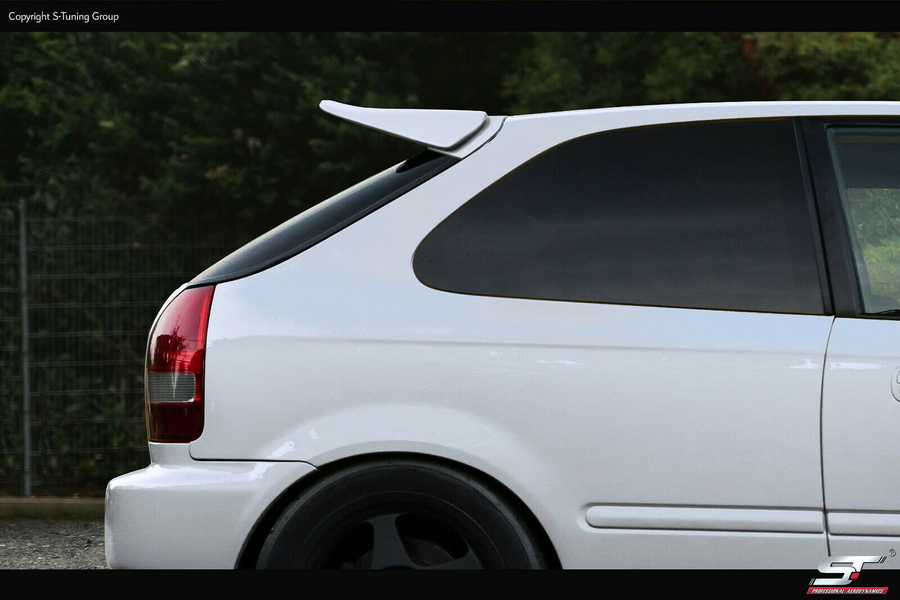Für HONDA CIVIC VI 1995-2001 Hatchback Heckspoiler, Rear- Spoiler, Roof Spoiler ZEAL Style