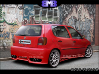 VOLKSWAGEN POLO 6N REAR BUMPER