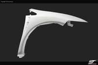 HONDA CIVIC 06-11 TYPE R FN,FN2, FK, MUGEN ,FRONT FENDERS , Satz Kotflügel links + rechts