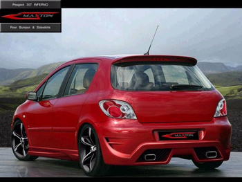 PEUGEOT 307 REAR BUMPER