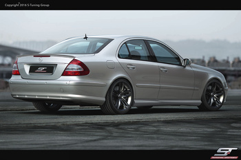 MERCEDES W211 TRUNK SPOILER