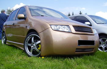 SKODA FABIA FRONT BUMPER