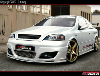 OPEL ASTRA G FRONT BUMPER