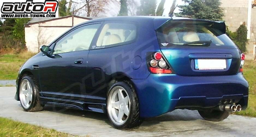 HONDA CIVIC 01-06 HATCHBACK REAR BUMPER