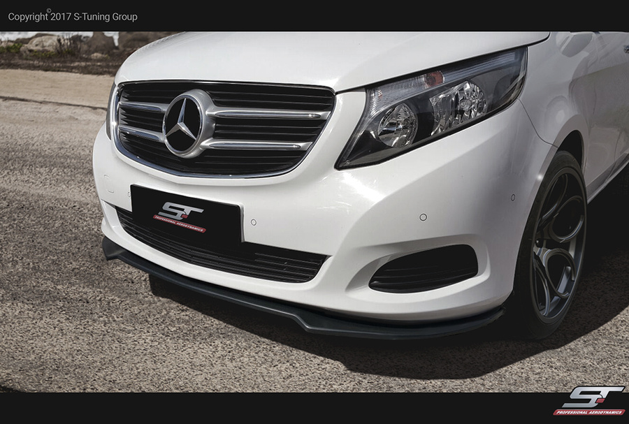 MERCEDES W447 FRONT UNDERBUMPER SPOILER