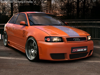 AUDI A3 8L FRONT BUMPER