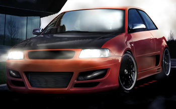 AUDI A3 8L FRONT BUMPER