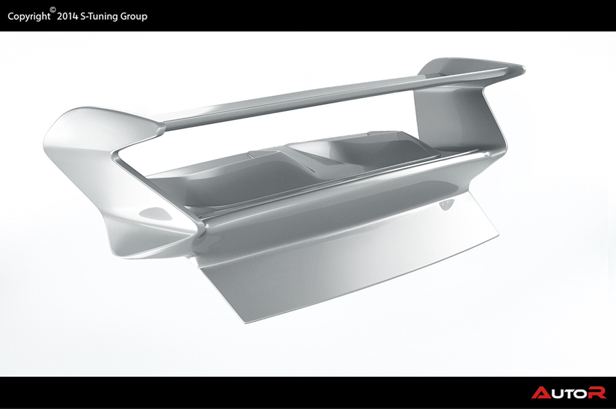 PORSCHE 911 GT3 05-08 TRUNK SPOILER Heckspoiler, Heckklappe,Rear Spoiler Roof GT GT3 GTR 997