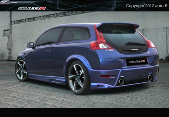 VOLVO C30 REAR UNDERBUMPER SPOILER