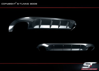AUDI A5 REAR UNDERBUMPER SPOILER