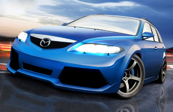 MAZDA 6 FRONT BUMPER