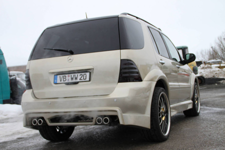 MERCEDES ML W163 REAR BUMPER