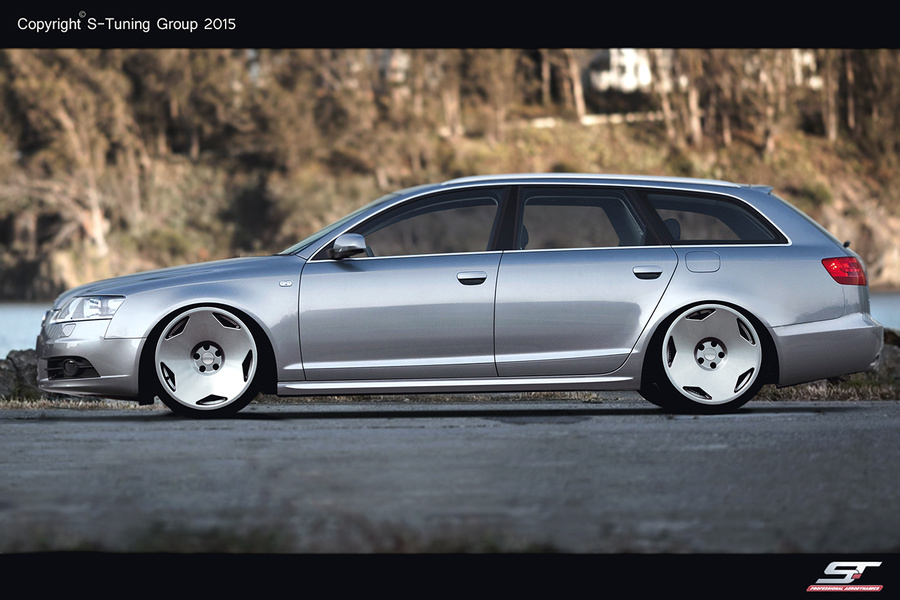 AUDI A6 C6 SIDE SKIRTS